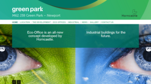 Green Park website screen shot