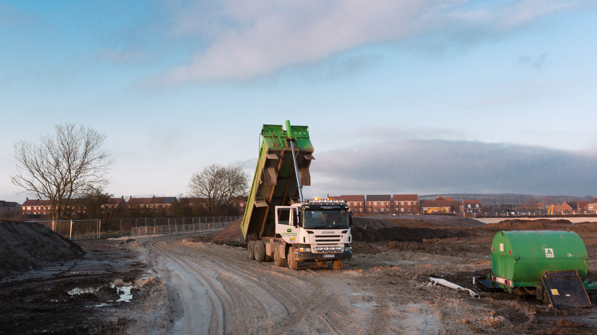 Brough South ground works